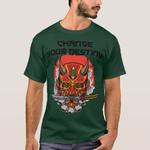 Verander je bestemming Anime Ninjas Manga Samurais T-shirt