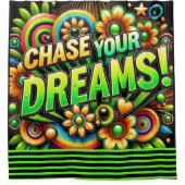 Verander je dromen douchegordijn (Voorkant)