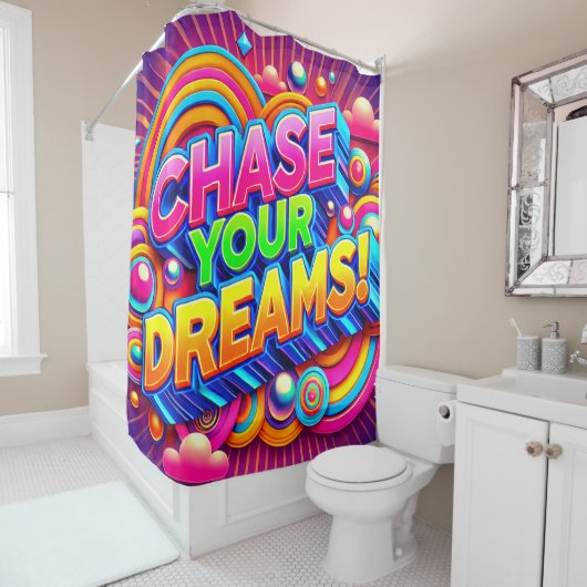 Verander je dromen douchegordijn (In situ)