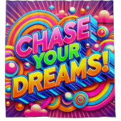 Verander je dromen douchegordijn (Voorkant)