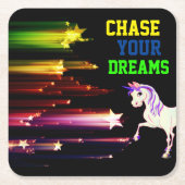 Verander je dromen kartonnen onderzetters (Voorkant)