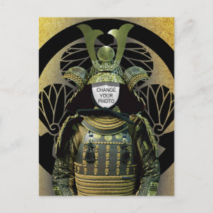 Verander je foto, Samurai Helmet Briefkaart