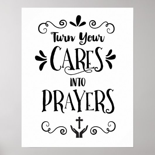 Verander je kleding in gebedskunst poster (Voorkant)