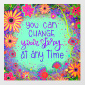 Verander je verhaal “Inspirivity” raamsticker (Vel)