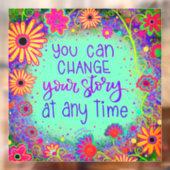 Verander je verhaal “Inspirivity” raamsticker (Vel 2)