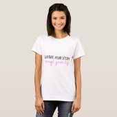 verander je verhaal t-shirt (Voorkant volledig)
