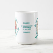 VERANDER JE WOORDEN Verander je mentaliteit Christ Koffiemok (Center)