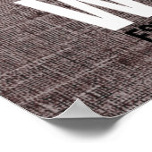 Verander je zelf niet de wereld afstuderen posters (Hoek)