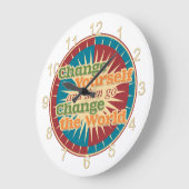 Verander jezelf grote klok (Hoek)