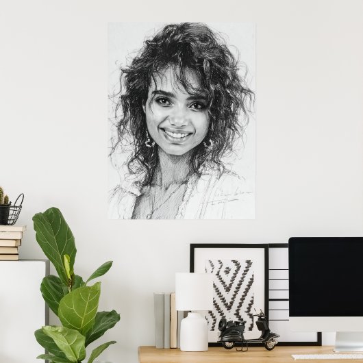 Verander jezelf in iemand of een andere stijl poster (Thuiskantoor)