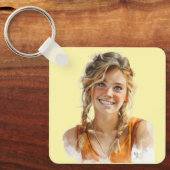 Verander jezelf in iemand of een andere stijl sleutelhanger (Voorkant)