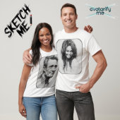 Verander jezelf in iemand of een andere stijl t-shirt