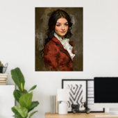 Verander jezelf of iemand anders in een personage poster (Thuiskantoor)