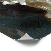 Verander jezelf of iemand anders in een personage poster (Hoek)