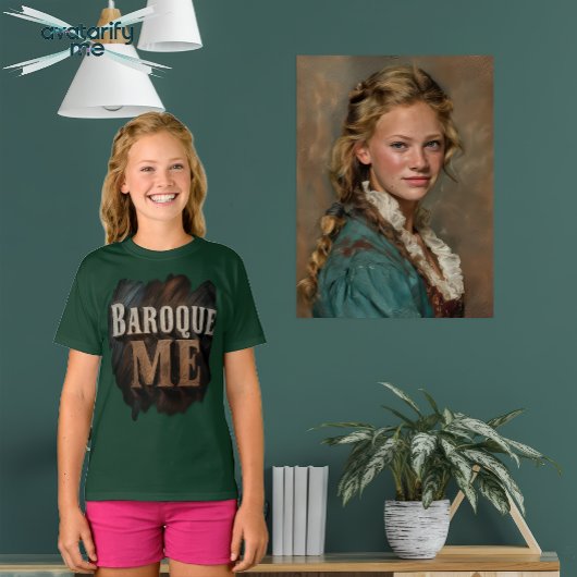 Verander jezelf of iemand anders in een personage poster