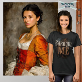 Verander jezelf of iemand anders in een personage poster