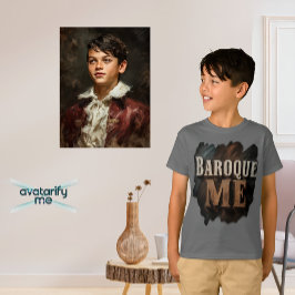 Verander jezelf of iemand anders in een personage poster