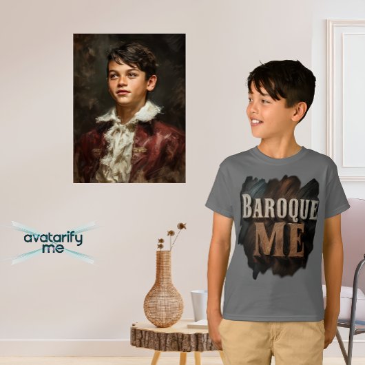 Verander jezelf of iemand anders in een personage poster