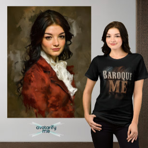 Verander jezelf of iemand anders in een personage poster