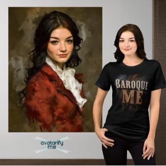 Verander jezelf of iemand anders in een personage poster