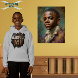 Verander jezelf of iemand anders in een personage poster