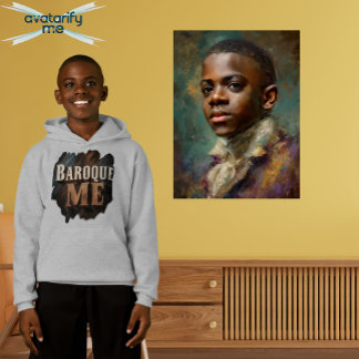 Verander jezelf of iemand anders in een personage poster