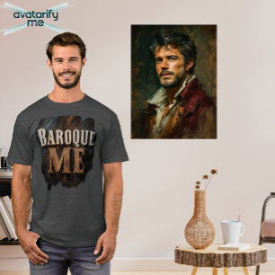 Verander jezelf of iemand anders in een personage poster