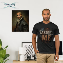 Verander jezelf of iemand anders in een personage poster