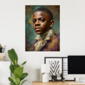 Verander jezelf of iemand anders in een personage poster (Thuiskantoor)