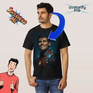 Verander jezelf of iemand anders in een personage t-shirt