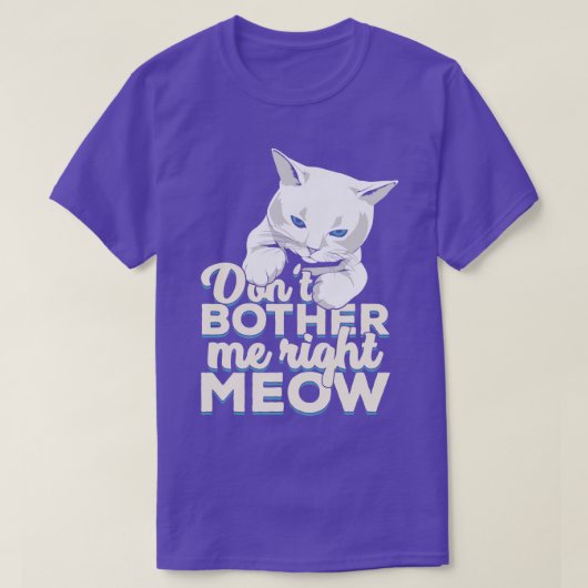 Verander me goed met de kat-eigenaar t-shirt (Design voorkant)