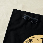 Verander me niet dat ik op vakantie ben strandlaken (In situ)