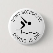 Verander me niet, DIVING is op Humor Button (Voorkant)
