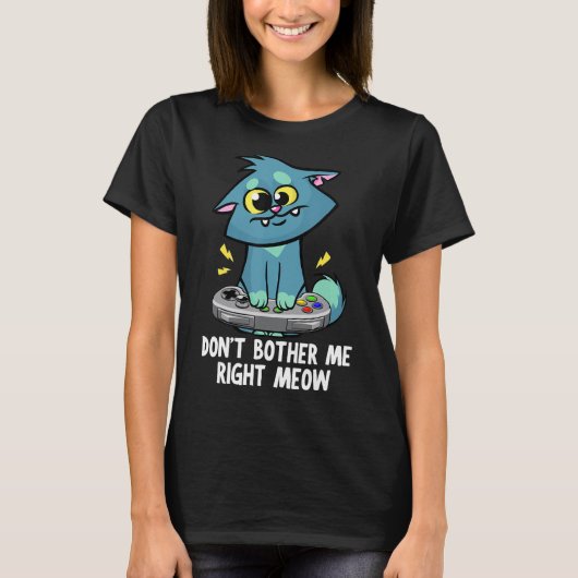 Verander me niet op de juiste manier, grappige vid t-shirt (Voorkant)