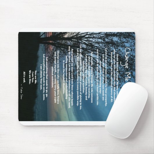 Verander mijn gebed muismat (Met muis)