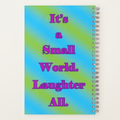 Verander nooit uw strepen - Notitieboek met spiraa (Achterkant)