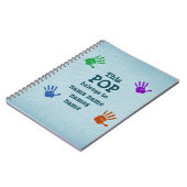 Verander om het even welke tekst - Deze POP behoor Notitieboek (Linkerzijde)