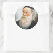 Verander Rebbe Ronde Sticker (Tas)