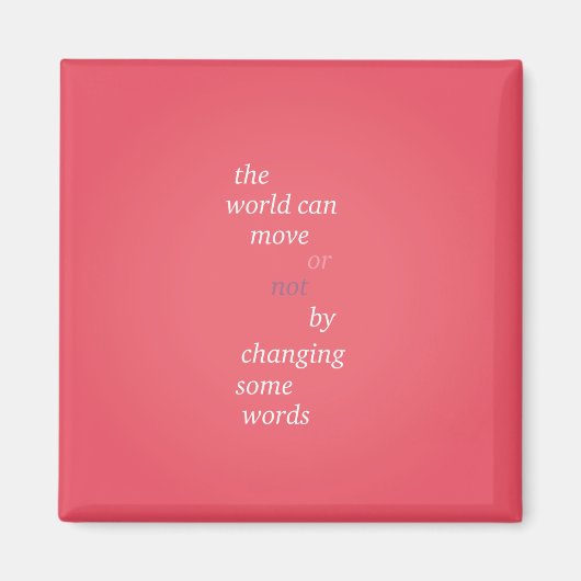 Verander sommige woorden magneet (Voorkant)