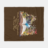 Verander tekst, boeken waar verbeelding vlucht fleece deken (Voorkant (Horizontaal))