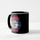 Verander tekst, DRYWALL INSTALLER Niet alle superh Mok (Voorkant links)