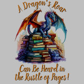 Verander tekst - Een Dragon's Roar Hoorde Rustle o T-shirt