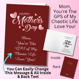 Verander tekst, jij bent de GPS van mijn chaotisch Kaart