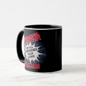 Verander tekst, JOINER niet alle superhelden Mok (Voorkant links)