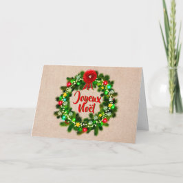 Verander tekst Kerstkaart Gelukkig Kerstfeest Groe Kaart