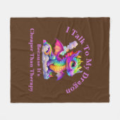 Verander tekst, praat met Dragon goedkoper dan the Fleece Deken (Voorkant (Horizontaal))