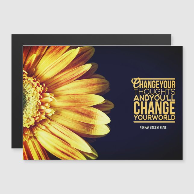 Verander uw gedachten (Voorkant / Achterkant)