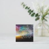 Verander uw Visitekaartje voor gedachtewisselingen (Staand voorkant)