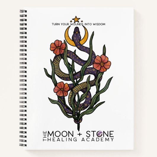 Verander uw wonden in het Notitieboek van de Wisdo (Voorkant)