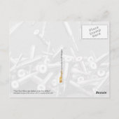 Verander uw zilver in kogels op de Post Kantoor Briefkaart (Achterkant)